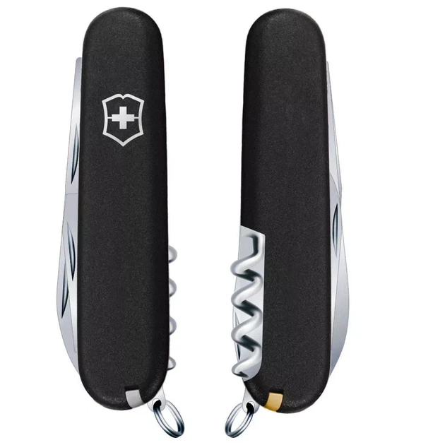 Складной нож Victorinox Spartan Mat черный для активного отдыха и повседневного использования 12 функций - изображение 2