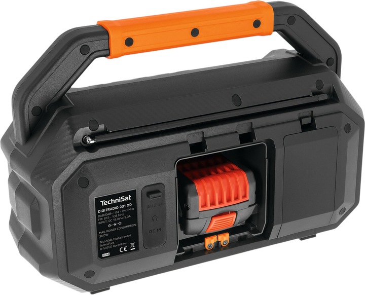 Радіоприймач TechniSat Digitradio 231 OD Black (0000/3966) - зображення 10