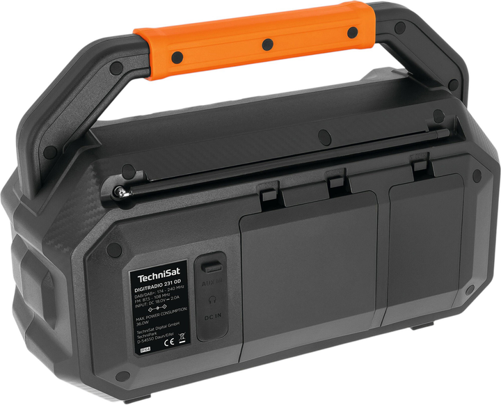 Радіоприймач TechniSat Digitradio 231 OD Black (0000/3966) - зображення 11