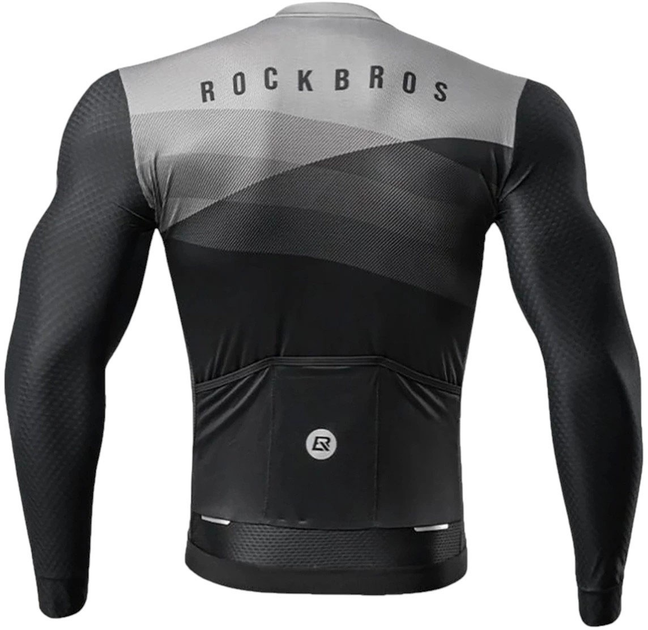 Велофутболка Rockbros 15120009004 XL Black (5907769360299) - зображення 3