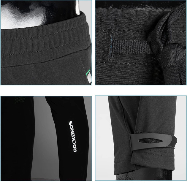 Спортивні штани Rockbros Patrol L Black (5907769367038) - зображення 8