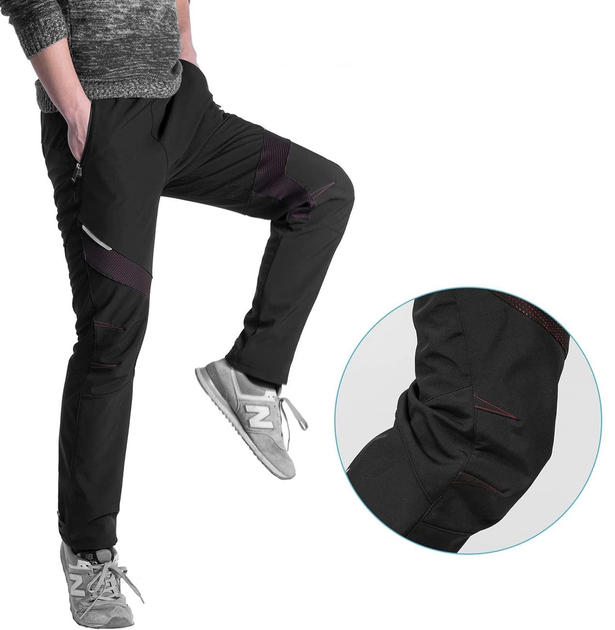Spodnie sportowe Rockbros Patrol M Black (5907769367014) - obraz 5