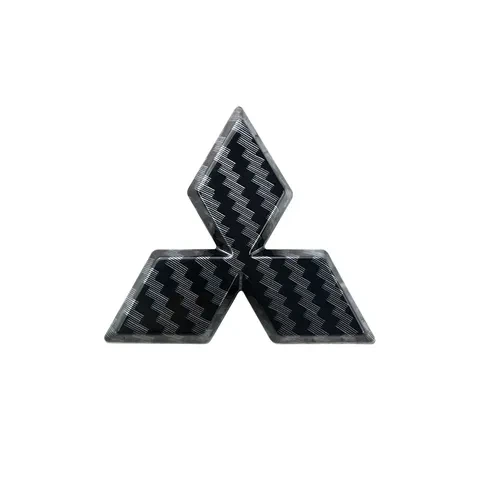 Логотип на руль Mitsubishi Outlander 3/ASX/Eclipse Cross Карбон - Фото 1 Логотип на руль Mitsubishi Outlander 3/ASX/Eclipse Cross Карбон - изображение 1