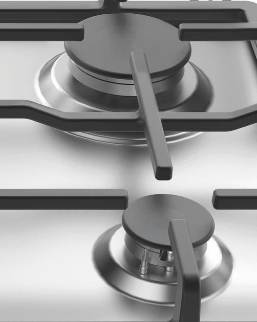 Варильна поверхня газова Indesit THP 641 IX/I - зображення 3