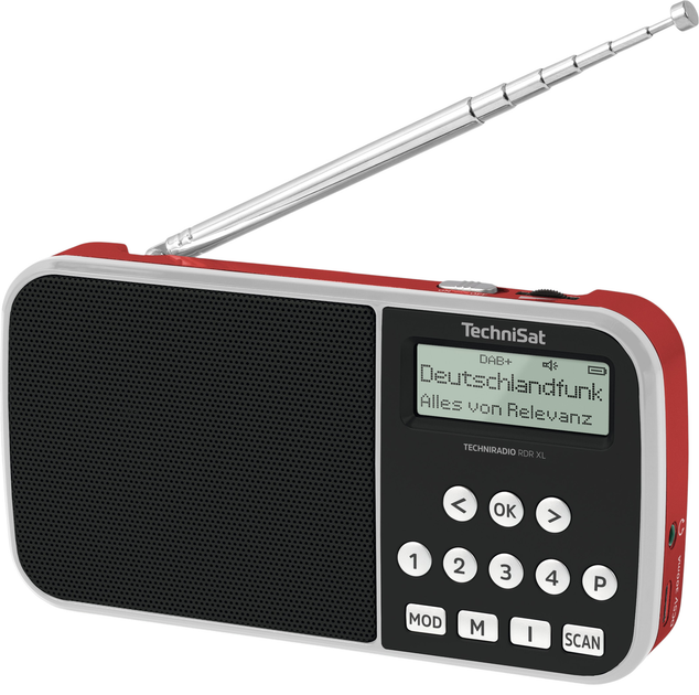 Радіо TechniSat TechniRadio RDR XL Red (0000/3918) - зображення 3
