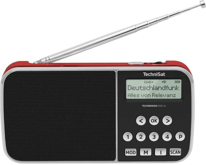 Радіо TechniSat TechniRadio RDR XL Red (0000/3918) - зображення 4
