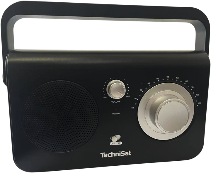 Odbiornik radiowy TechniSat Classic 100 Black (76-4820-00) - obraz 1