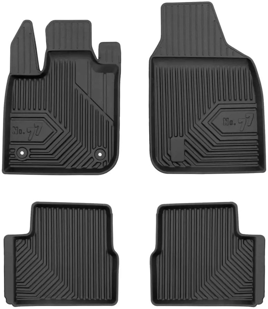 Dywaniki samochodowe Frogum No.77 do Fiat 500e II Electric od 2000 4 szt (5902643444140) - obraz 1