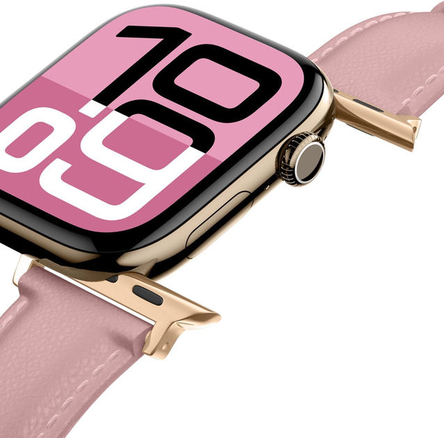 Ремінець AMAZINGTHING Class Band для Apple Watch 45 / 46 / 49 мм Pink (4896238001256) - зображення 7