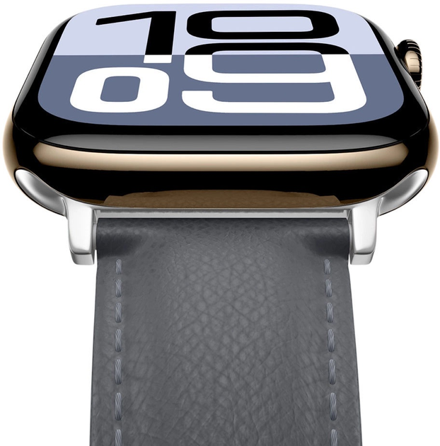 Ремінець AMAZINGTHING Class Band для Apple Watch 45 / 46 / 49 мм Grey (4896238001263) - зображення 5