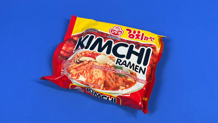 Локшина Ottogi Kimchi Рамьон Гостра 120g - Фото 4 Локшина Ottogi Kimchi Рамьон Гостра 120g - зображення 4