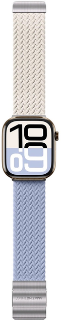 Ремінець AMAZINGTHING Blend Band для Apple Watch 42 мм 2 шт. Starry Blue (4896238002185) - зображення 2
