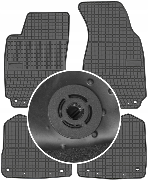 Dywaniki samochodowe Frogum ElToro do Skoda Superb 2001-2008 4 szt (5902643401778) - obraz 2