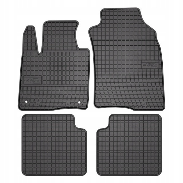 Dywaniki samochodowe Frogum ElToro do Fiat Panda III od 2011 4 szt (5902643410657) - obraz 1