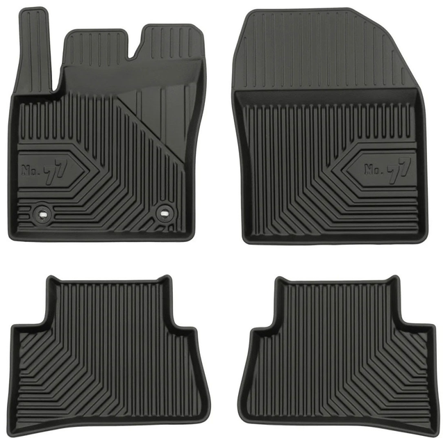 Dywaniki samochodowe Frogum No.77 do Toyota C-HR od 2016 4 szt (5902643440272) - obraz 1