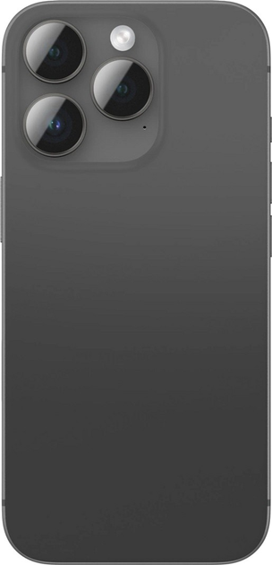 Szkło hartowane AMAZINGthing Supreme AR Lens do Apple iPhone 16 Pro/16 Pro Max Black (4896238001430) - obraz 2