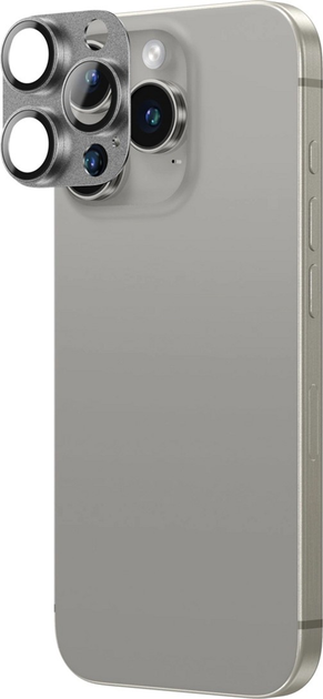 Szkło hartowane AMAZINGthing Supreme Full Lens Aviation-Grade do Apple iPhone 16 Pro/16 Pro Max Grey (4896238001553) - obraz 3