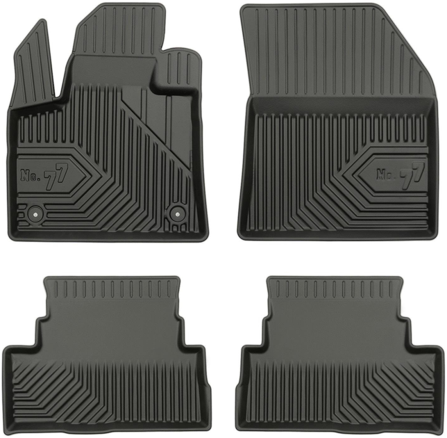 Dywaniki samochodowe Frogum No.77 do Opel Grandland X od 2017 4 szt (5902643440920) - obraz 1