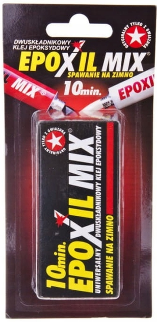 Клей епоксидний Bripox Epoxil двокомпонентний 2 x 6 г (5907604330838) - зображення 1
