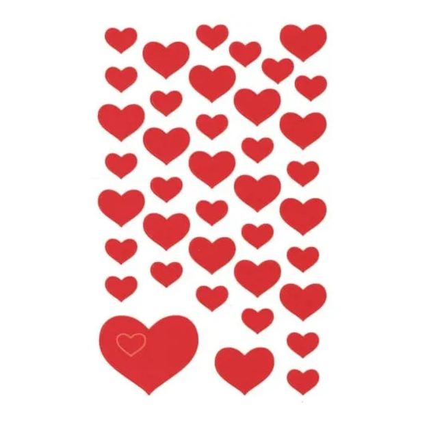 Наліпки Zdesign Hearts (4004182043714) - зображення 2