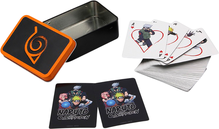 Гральні карти ABYstyle Naruto Shippuden 54 карти (ABYJDC005) - Фото 1 Гральні карти ABYstyle Naruto Shippuden 54 карти (ABYJDC005) - зображення 1