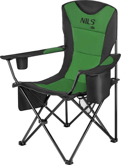 Krzesło kempingowe Nils Camp NC3501 składane Khaki (5908261681028) - obraz 1