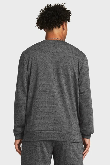 Свитшот Under Armour Rival Terry Lc Crew Grey 1370404-025 XL - изображение 3