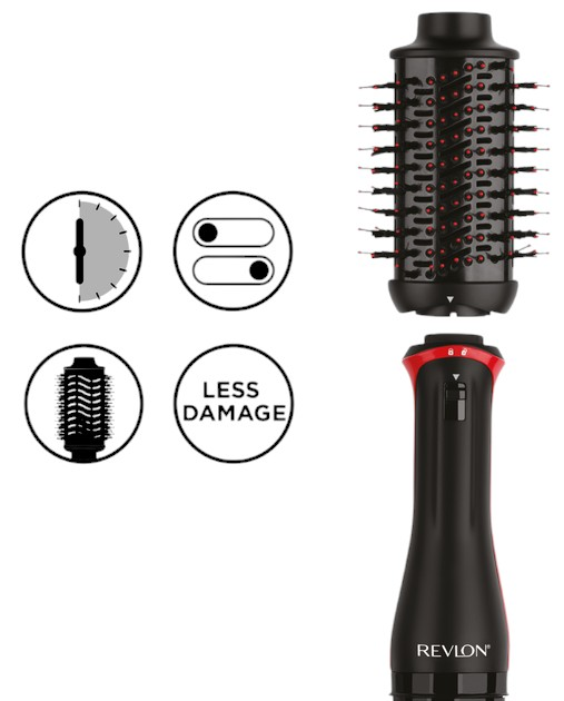 Elektryczna szczotka do włosów Revlon Salon One-Step Volumiser Plus (RVDR5298E) - obraz 2