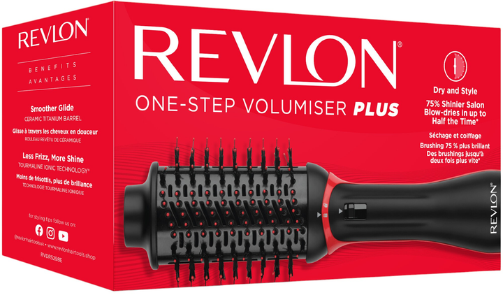 Elektryczna szczotka do włosów Revlon Salon One-Step Volumiser Plus (RVDR5298E) - obraz 4