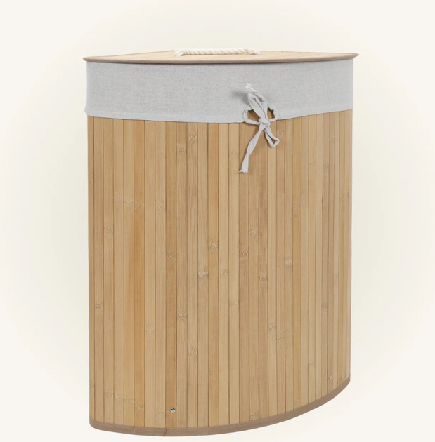 Кошик для білизни кутовий Nuxio Arco 60L (5902973462135) - зображення 6