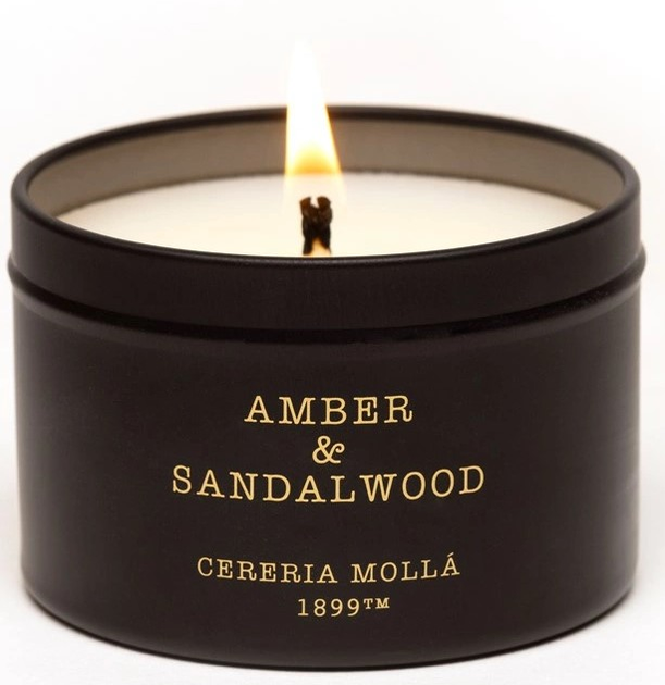 Świeca zapachowa Cereria Mollá Travel Amber and Sandalwood 90 g (CM-TC5537) - obraz 2