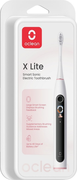 Електрична зубна щітка Oclean X Lite Grey (6970810555981) - зображення 2