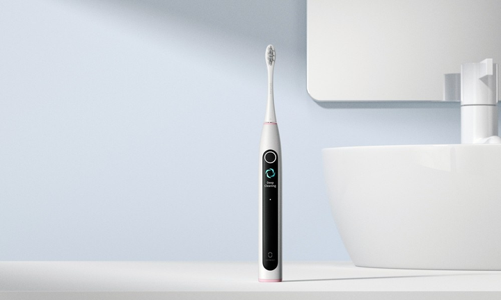 Електрична зубна щітка Oclean X Lite Grey (6970810555981) - зображення 10