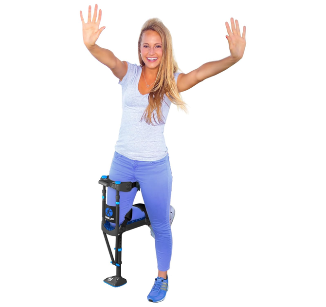 Коленная костыль iWalk 3.0 Сине-черная (Hands-Free) - изображение 5