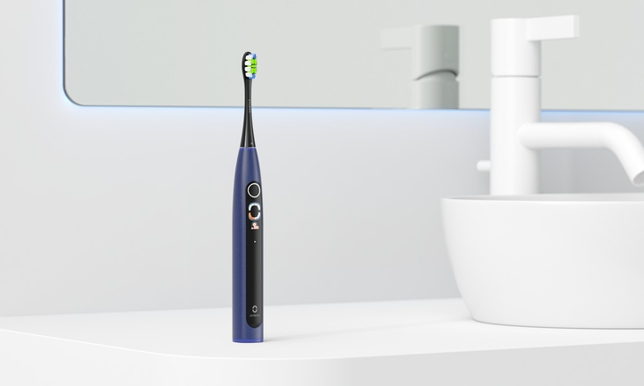 Електрична зубна щітка Oclean X Lite Blue (6970810555974) - зображення 9