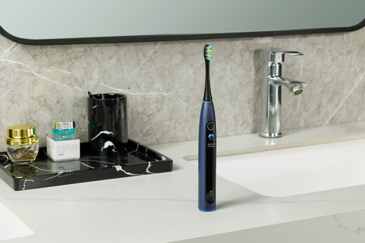 Електрична зубна щітка Oclean X Lite Blue (6970810555974) - зображення 12