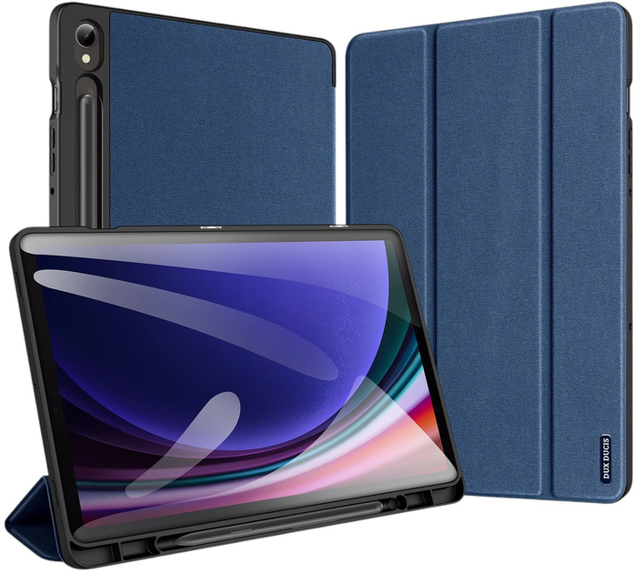 Обкладинка Dux Ducis Domo для Samsung Galaxy Tab S9 FE Blue (6934913024553) - зображення 2