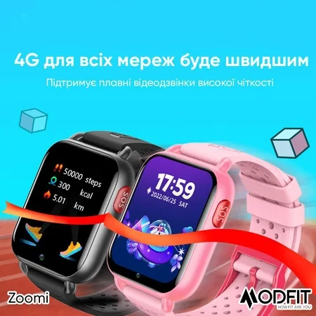Наручний годинник Modfit Zoomi All Black - изображение 15