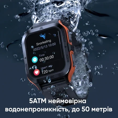 Наручний годинник Kospet Tank M2 Black - Фото 15 Наручний годинник Kospet Tank M2 Black - изображение 15