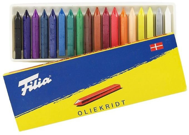 Zestaw pasteli olejnych Filia 18 kolorów (5701341103188) - obraz 1