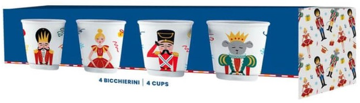 Zestaw filiżanek do espresso Bialetti Nutcracker 4 szt (8006363040976) - obraz 3