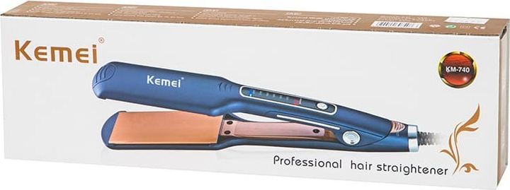 Випрямляч для волосся Kemei KM-740 (44-473#) - зображення 4