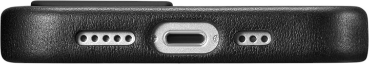 Панель iCarer Real Cowhide Premium Leather Magsafe для Apple iPhone 14 Plus Black (WMI14220707-BK) - зображення 10