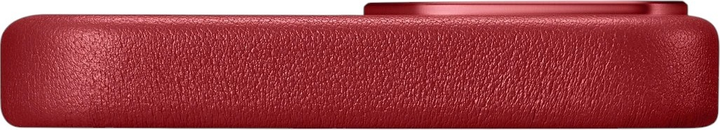 Панель iCarer Real Cowhide Premium Leather Magsafe для Apple iPhone 14 Plus Red (WMI14220707-RD) - зображення 11