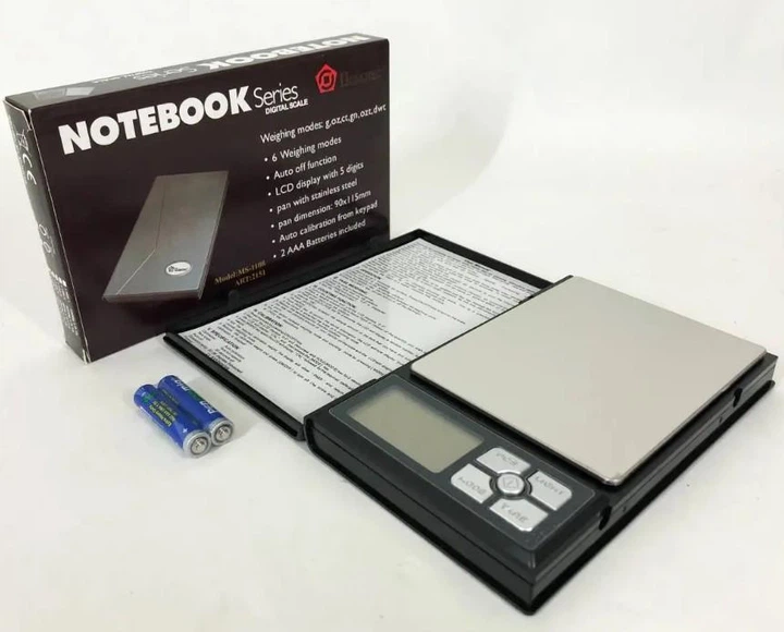 Компактные электронные весы в формате блокнота Notebook Series от 0,01 до 500г - изображение 13