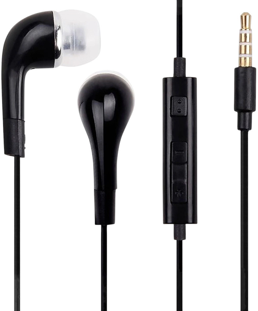 Навушники Samsung Mini Jack 3.5mm Stereo Hi-Fi Replacement Packaging Black ( EHS64AVFBE) - зображення 1