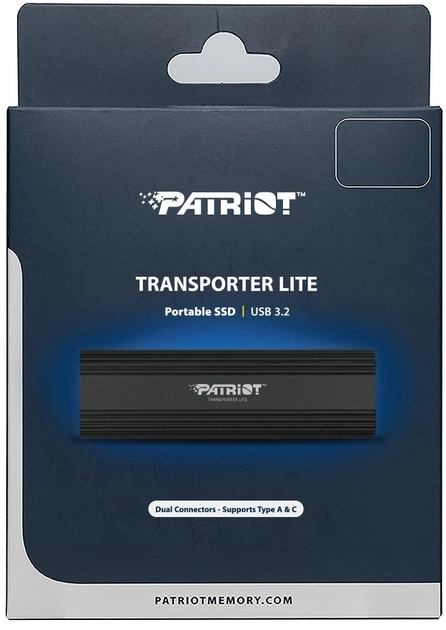Внешний SSD накопитель 512Gb Patriot Transporter Lite Black (PTPL512GPECB) - изображение 5