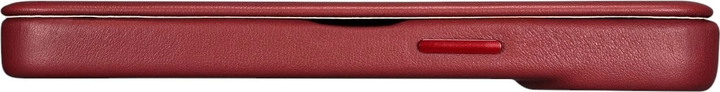 Чохол-книжка iCarer Curved Edge Oil Wax Real Leather Folio Case для Apple iPhone 14 Pro Max Red (WMI14220716-RD) - зображення 13