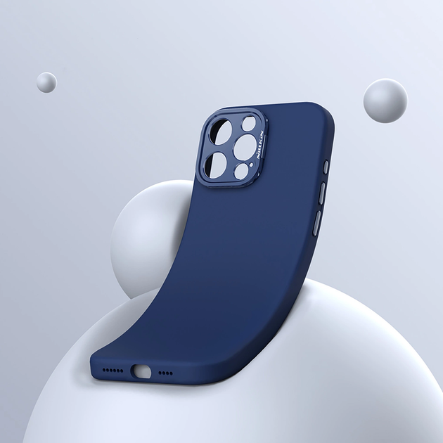 Etui Nillkin LensWing Prop Magnetic Case AP do Apple iPhone 16 Pro Blue (6902048286924) - obraz 7