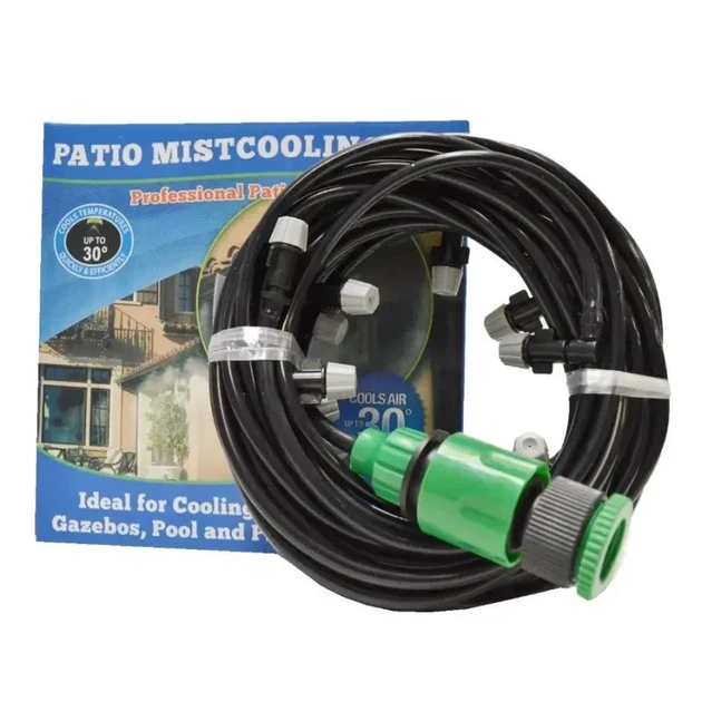 Система туманообразования 10м Туманообразователь Patio Mistcooling Kit - Фото 1 Система туманообразования 10м Туманообразователь Patio Mistcooling Kit - изображение 1